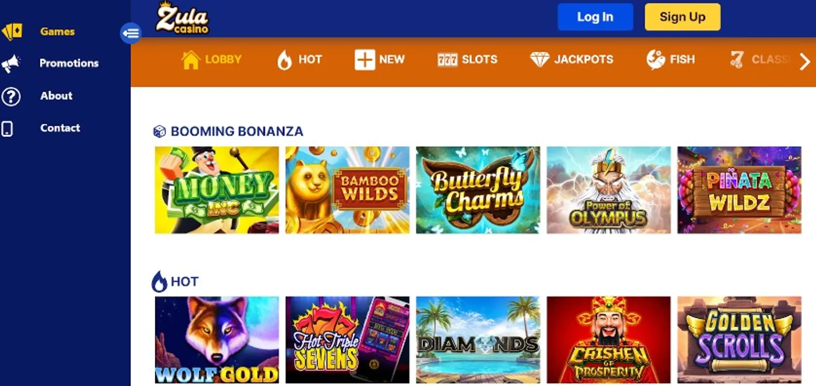 Blaze.com jogo